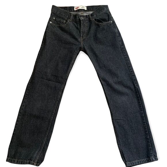 Levi’s 505 Gray Wash Red Tab Jeans Size 14R/27 - Picture 3 of 11